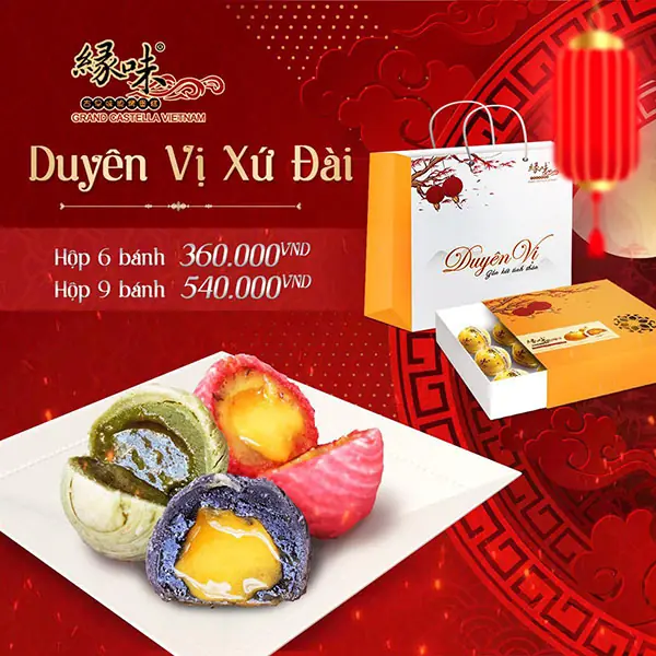 Bánh Đài chuẩn vị – Địa chỉ Grand Castella