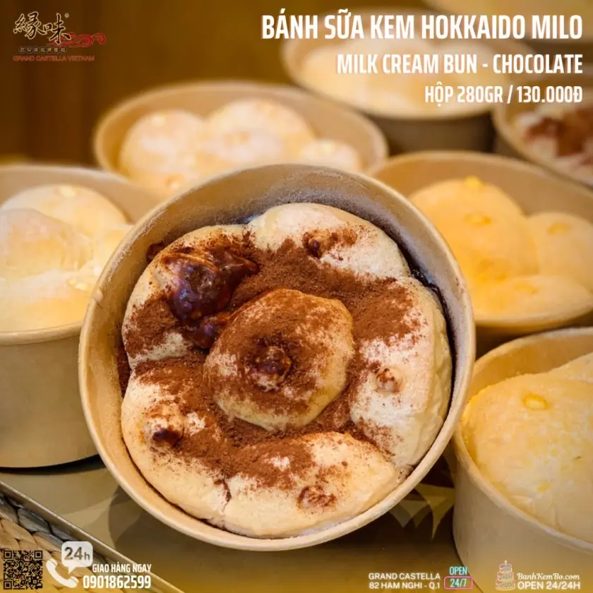 Top 1 Những Chiếc Bánh Mì Kem Sữa Hokkaido Grand Castella: Món quà ngọt ngào chinh phục mọi thực khách