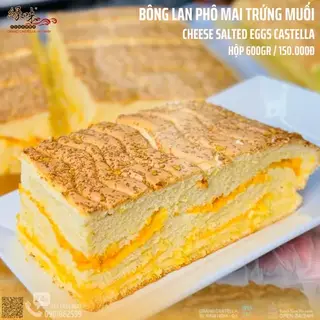 Bánh Bông Lan Đài Loan Vị Phô Mai Trứng Muối