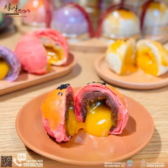 Bánh Lava Duyên Vị Xứ Đài – Bánh Đài Loan Ngàn Lớp – Đậu Đỏ