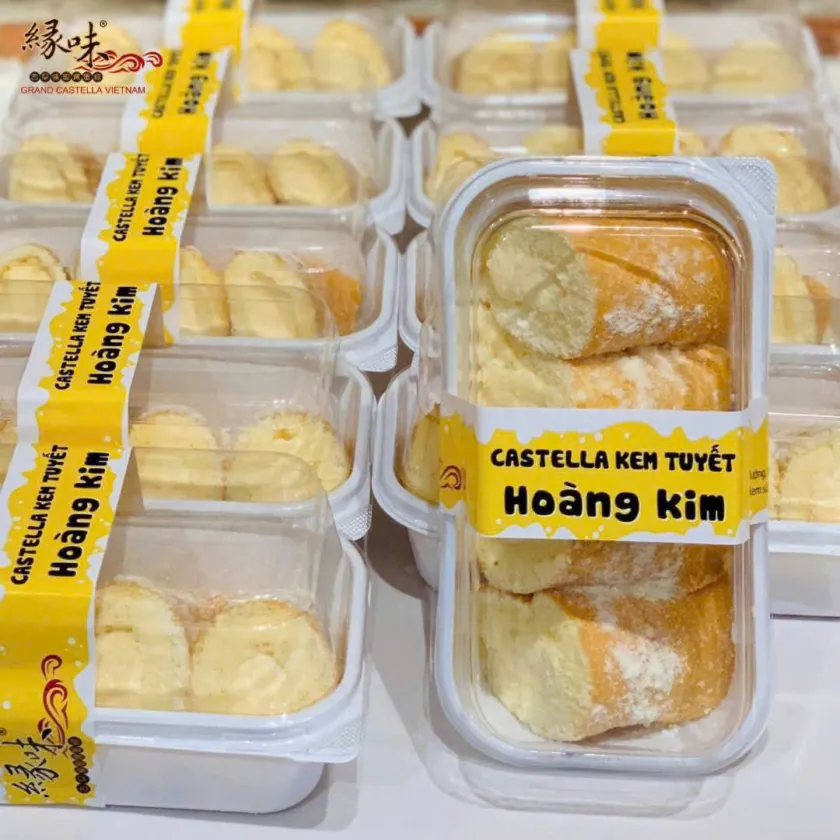 Castella Kem Tuyết