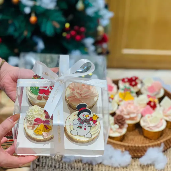 Cupcake Giáng Sinh – Noel – Mẫu 5