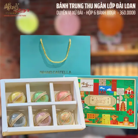 Hộp 6 Lava Duyên Vị Xứ Đài – HỘP CỨNG CAO CẤP