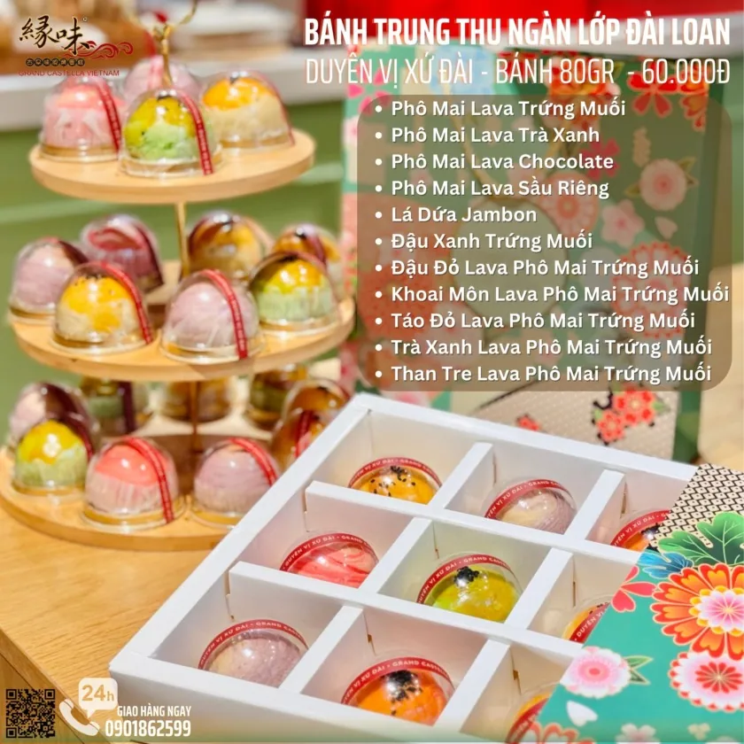 Hộp 9 Bánh Lava Duyên Vị Xứ Đài — ảnh 2