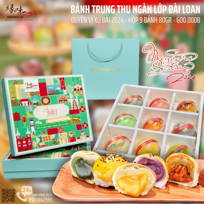 Hộp 9 Bánh Lava Duyên Vị Xứ Đài — ảnh 4