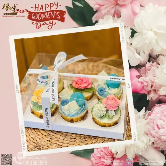 Set Cupcake Tặng Nàng